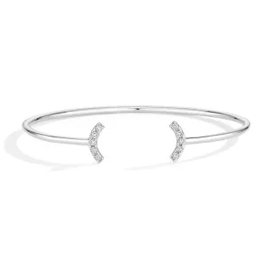 0.13CTW Cuff Diamond Bracelet