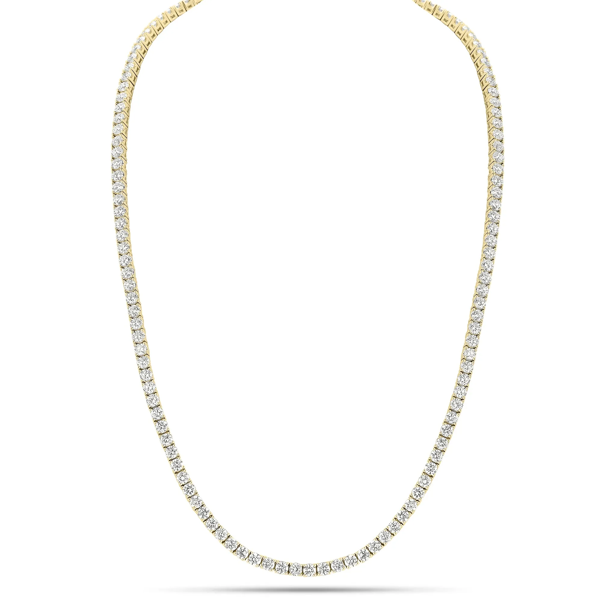 10.61 ct Diamond Tennis Necklace