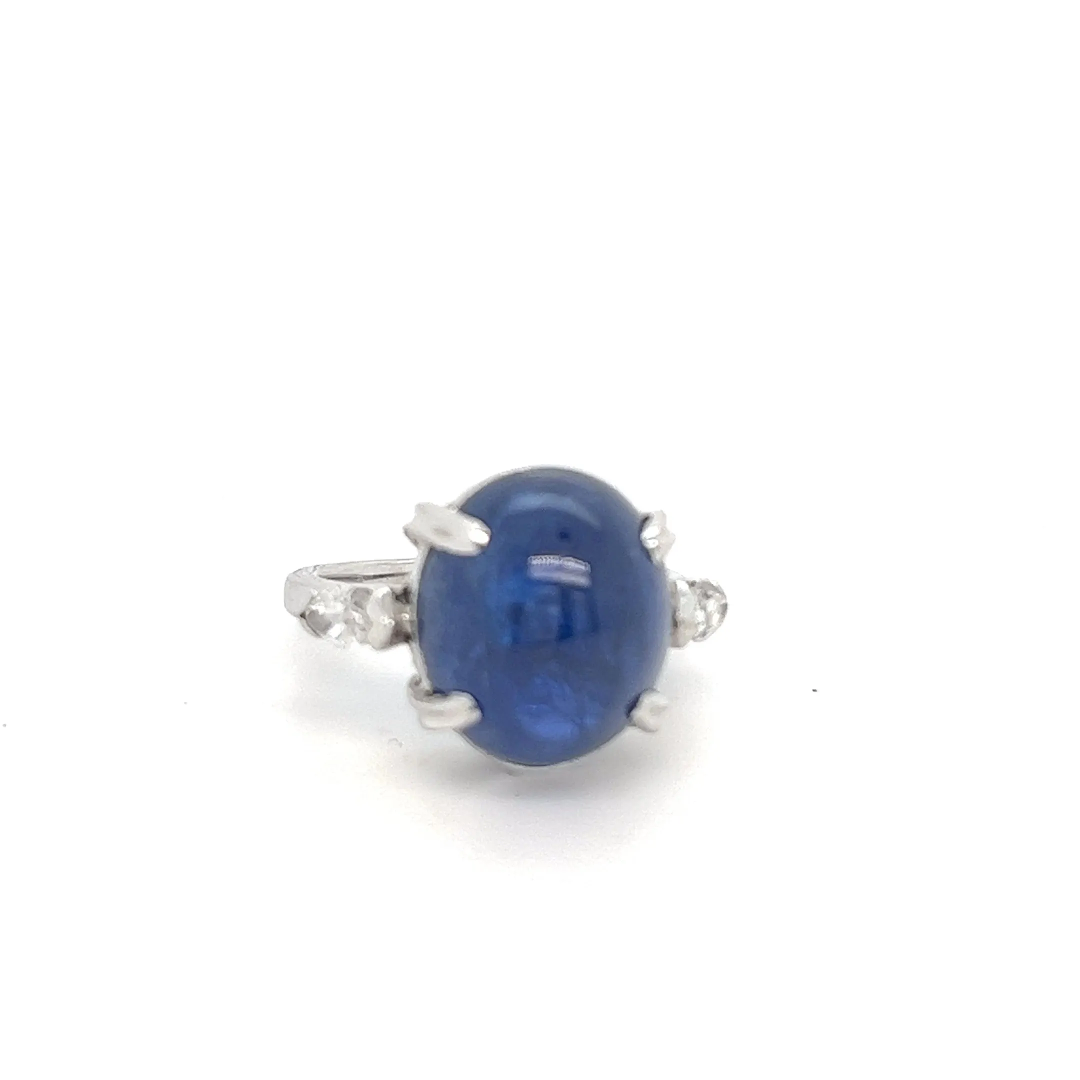 10.94cttw No Heat Burma Sapphire Ring