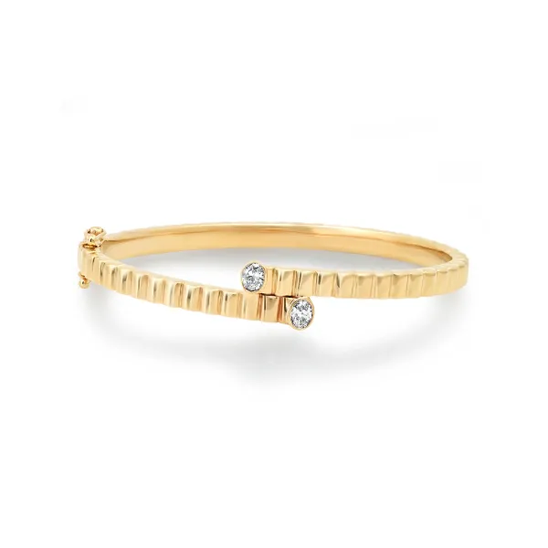 14K YG Oval Diamond Aura Bracelet