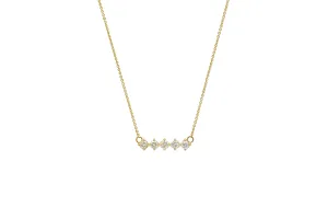 5 Diamond Necklace