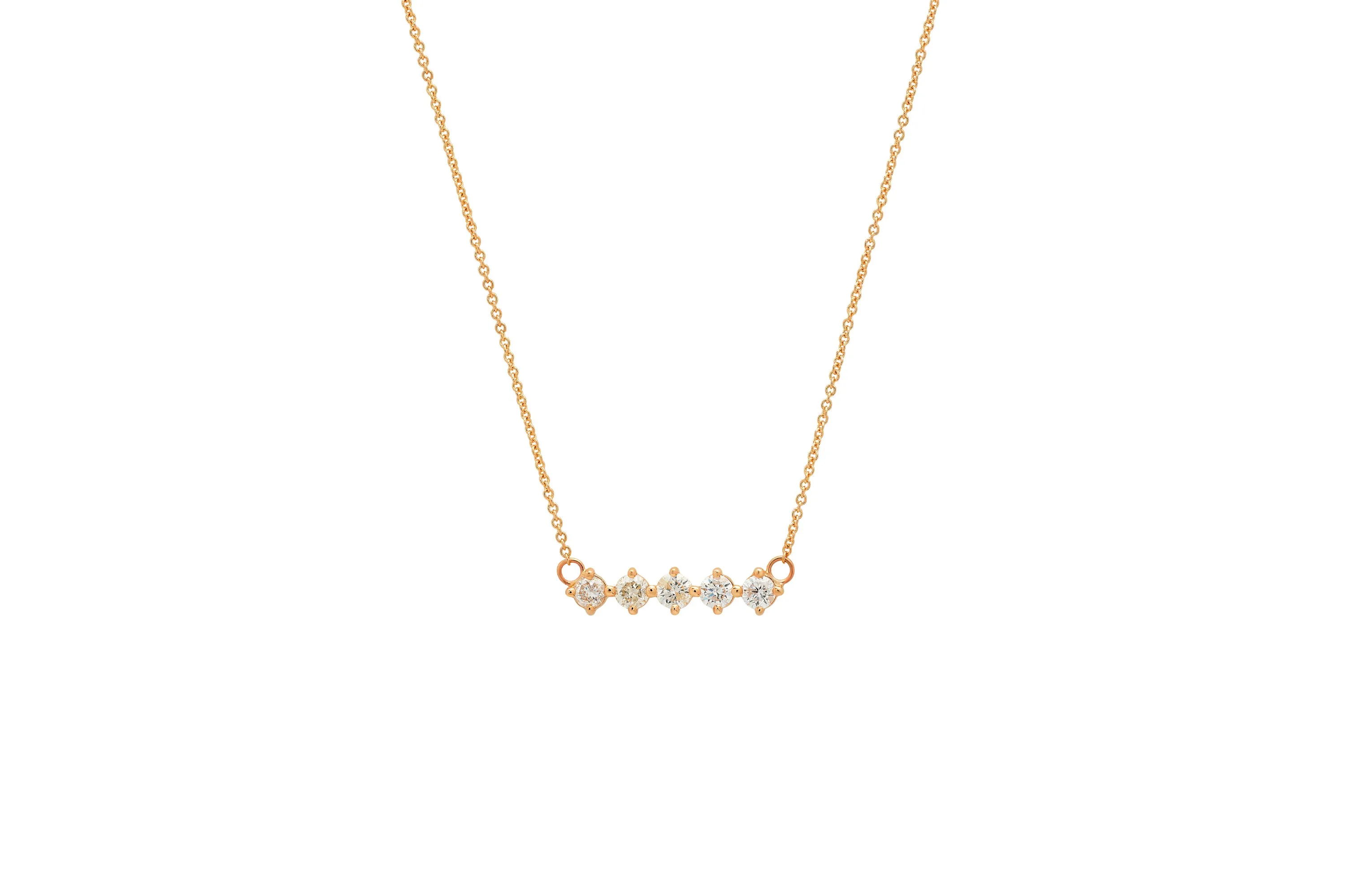 5 Diamond Necklace