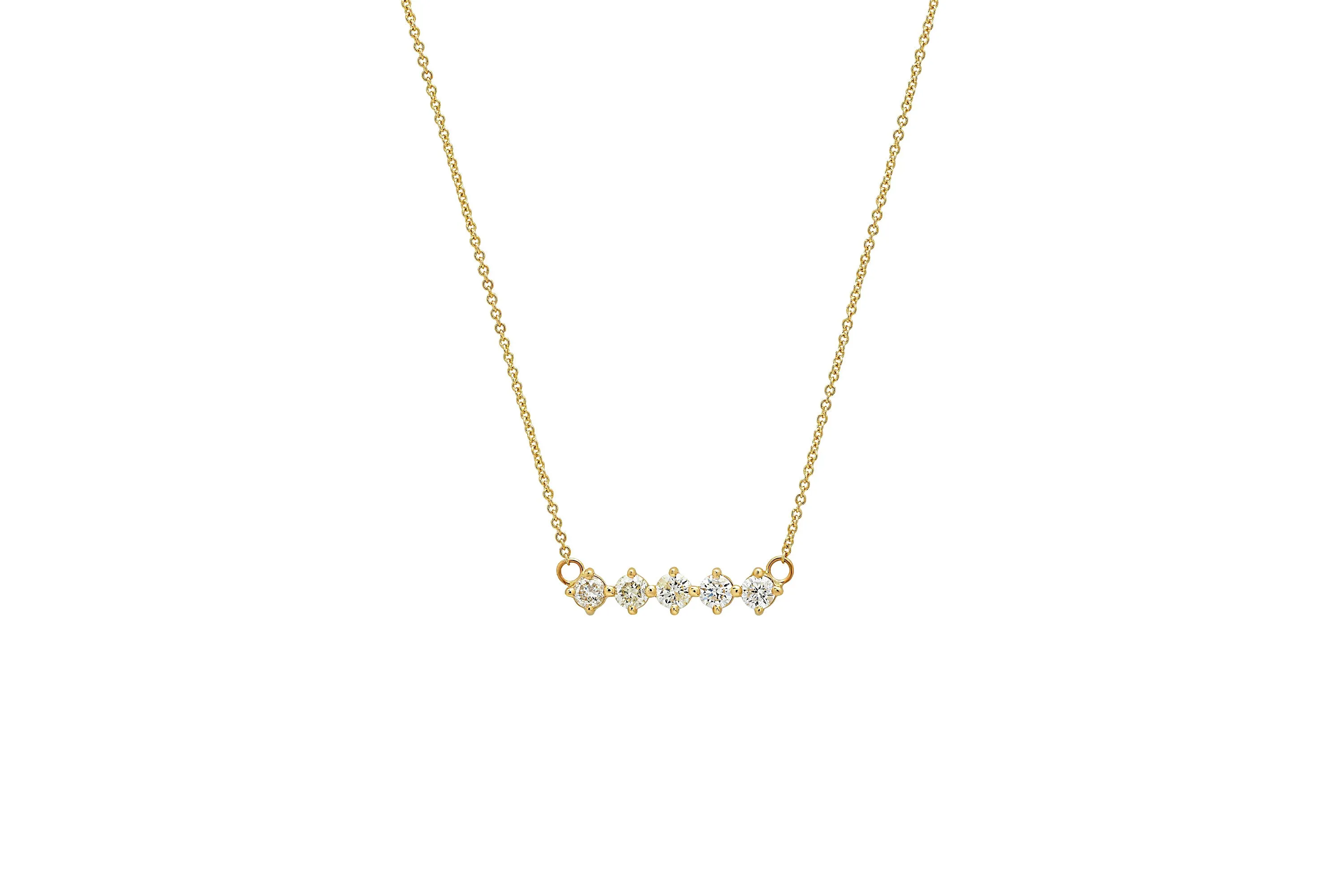 5 Diamond Necklace