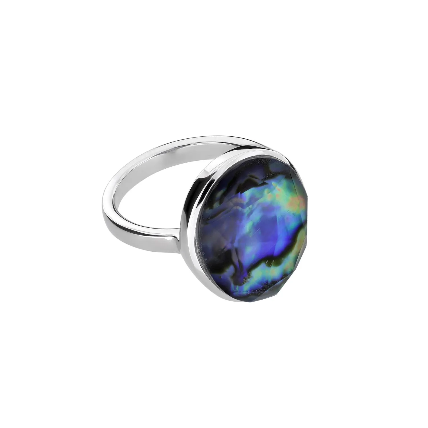 Abalone Ring in Sterling Silver