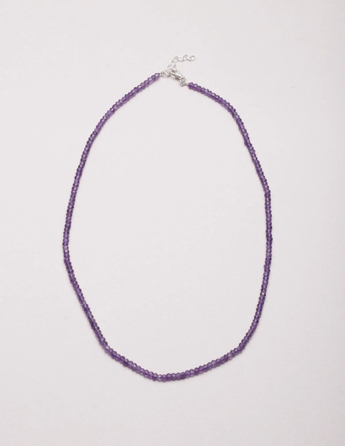 Amethyst Bead Necklace