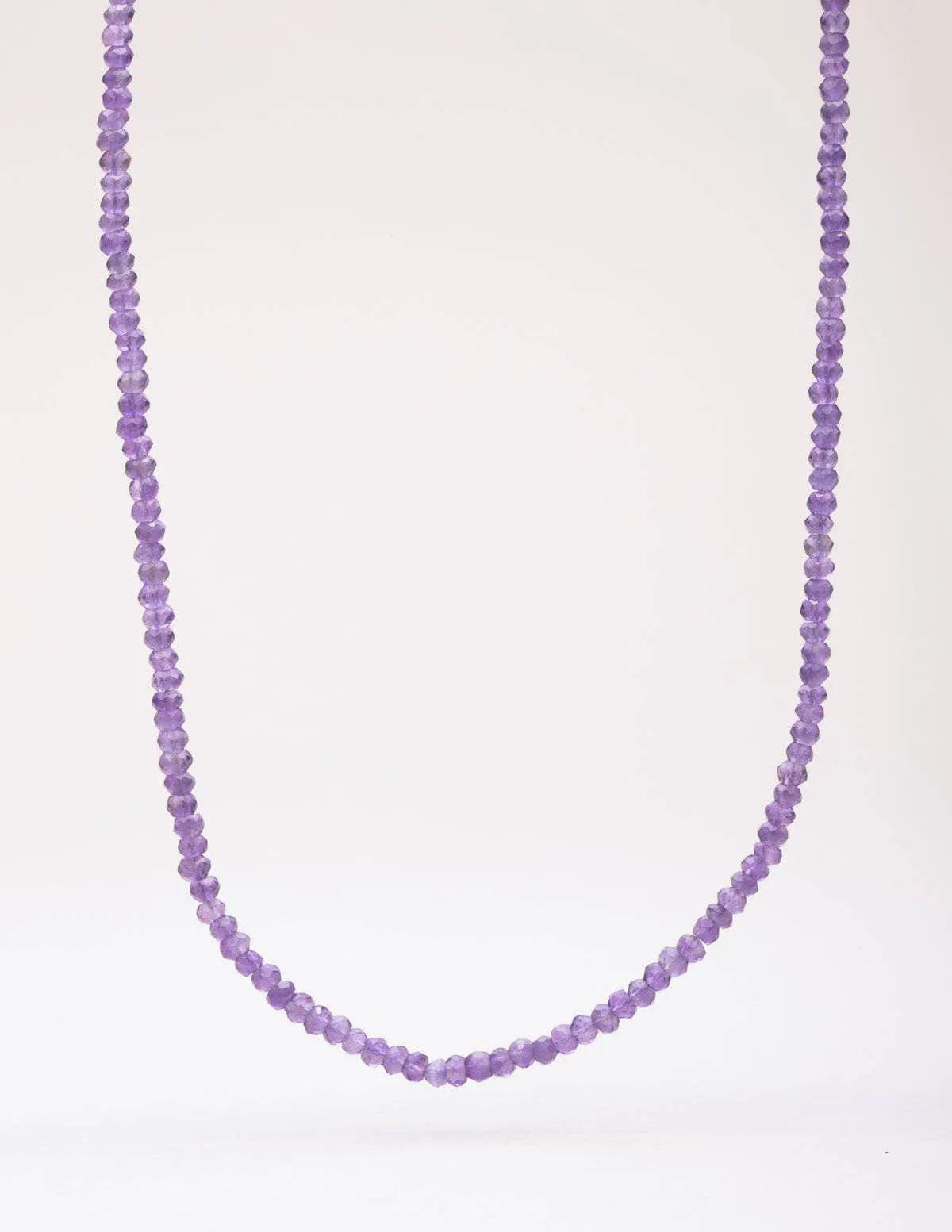 Amethyst Bead Necklace