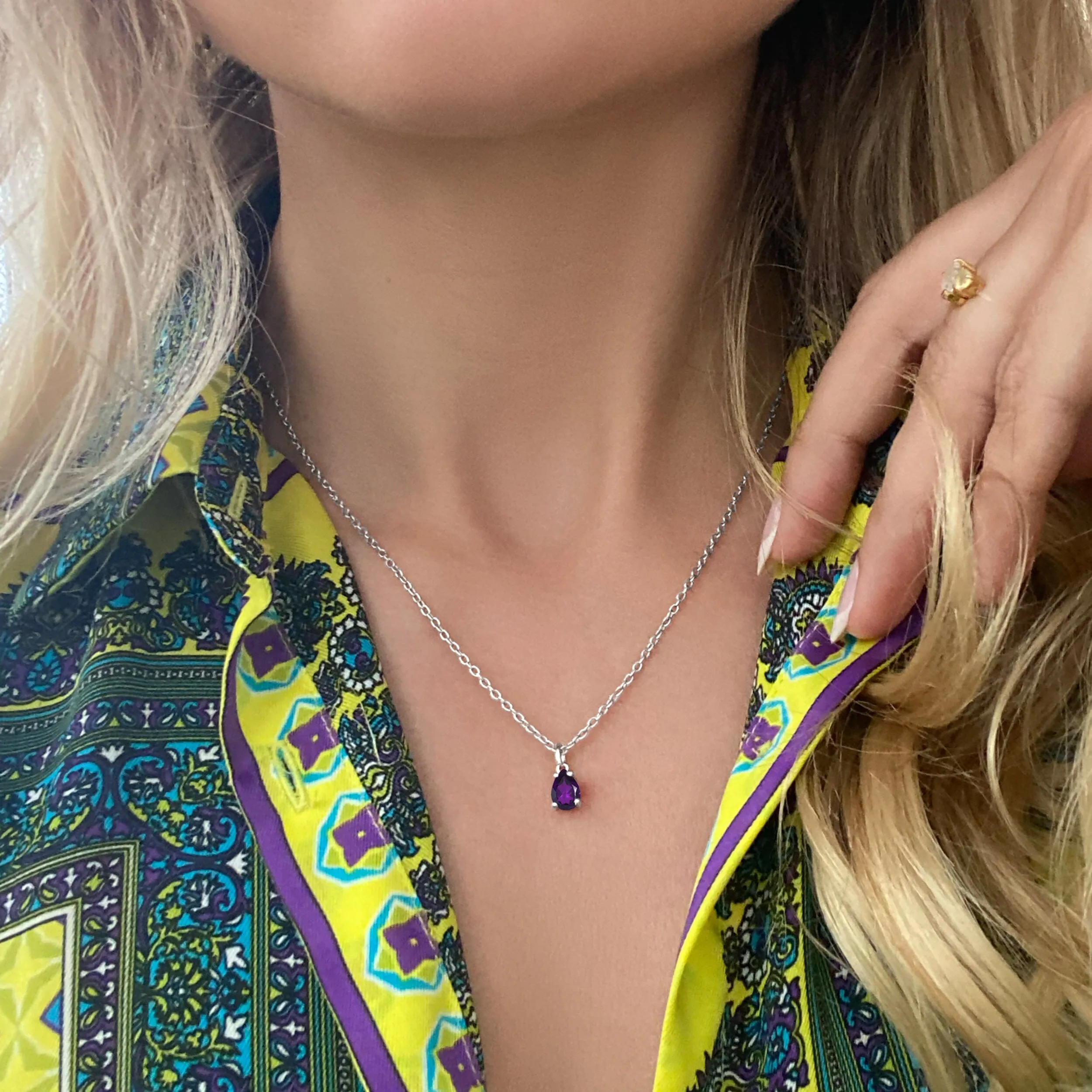 Amethyst Necklace - Inner Peace