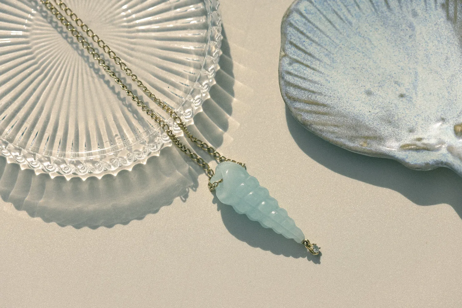 Aquamarine Gustavia Necklace