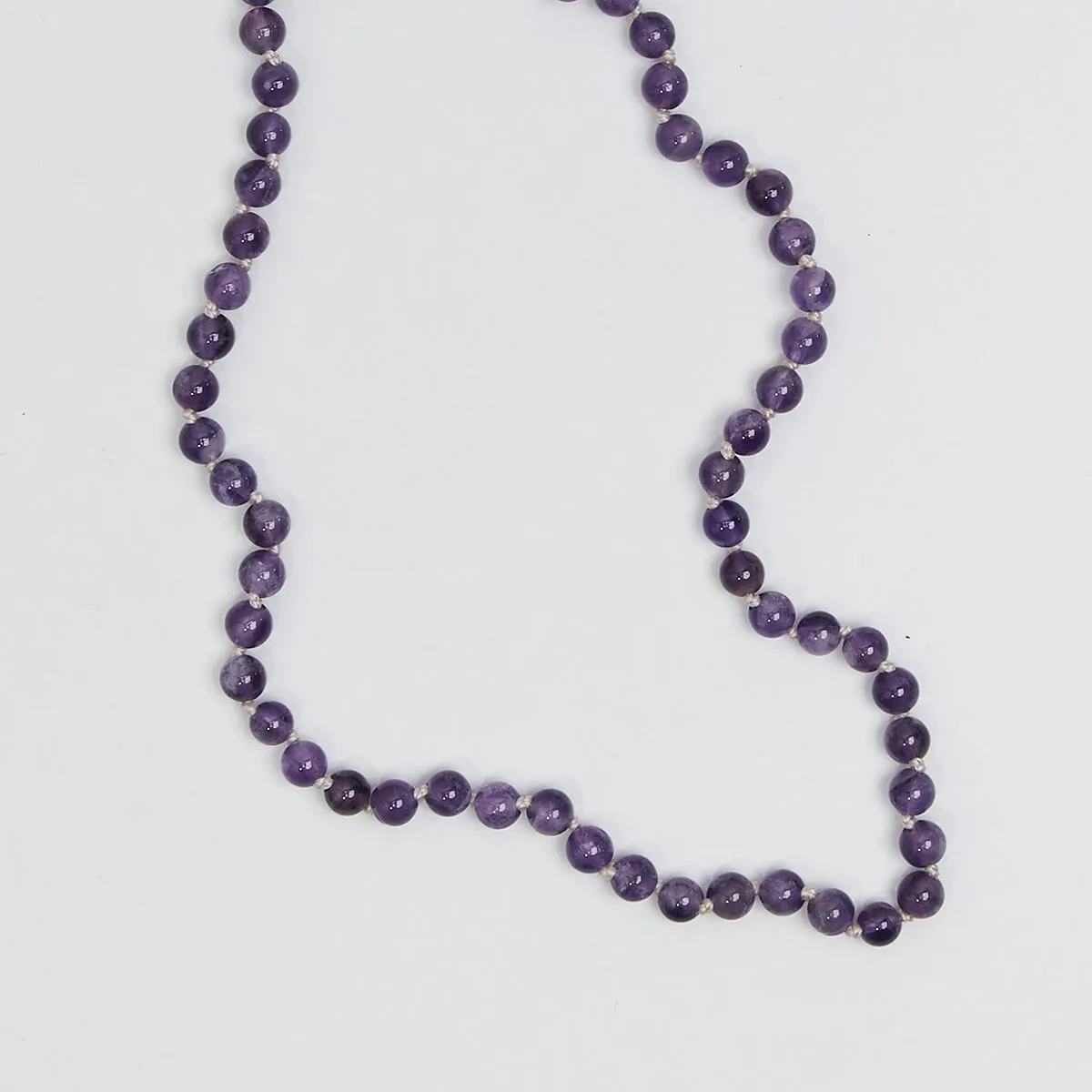 Aura Kids Necklace in Purple Amethyst by Nirrimis