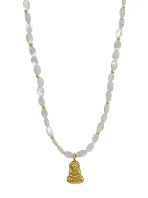 Azure Necklace - Buddha