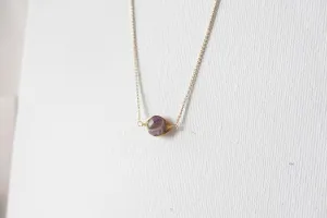 Bayleigh Amethyst Short Necklace