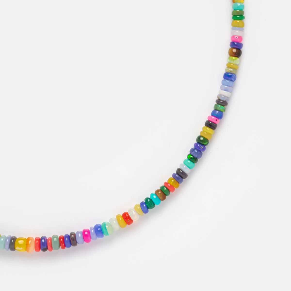 Beaded Gemstone Necklace