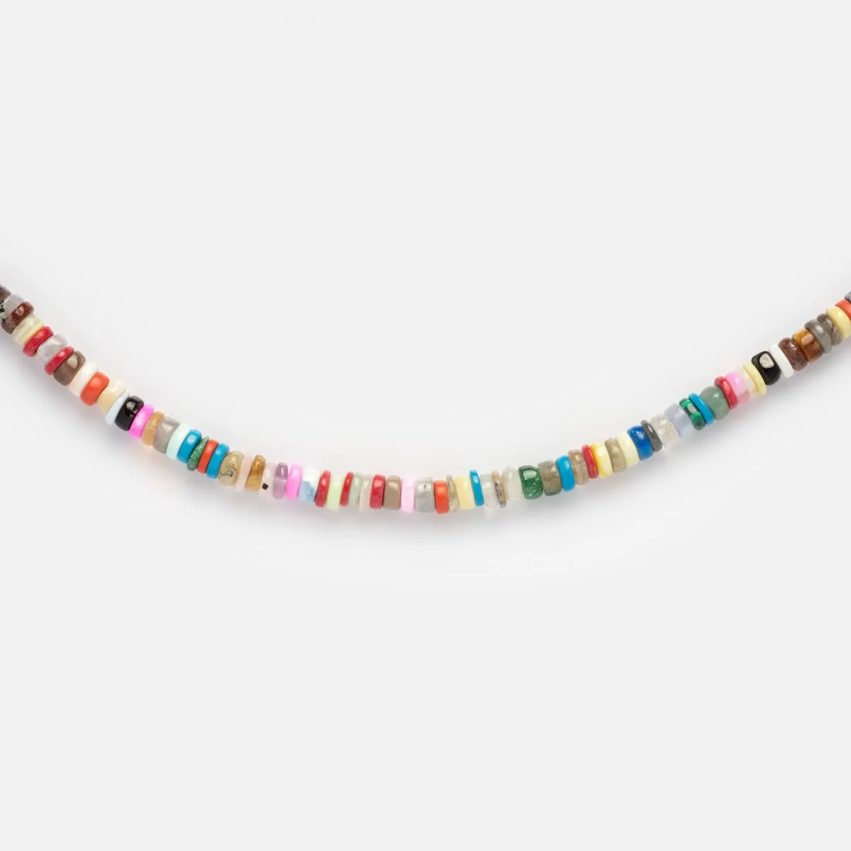 Beaded Gemstone Necklace