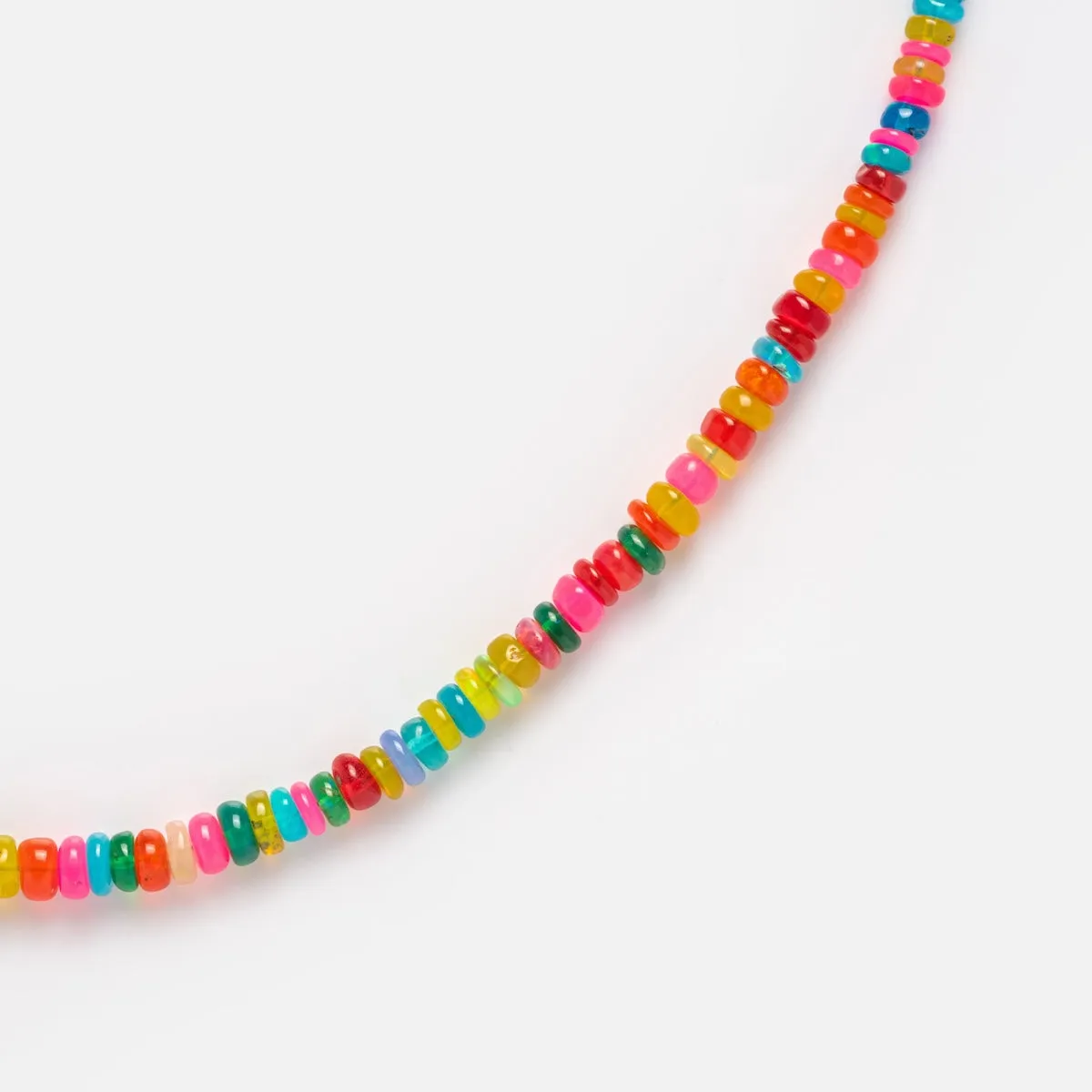 Beaded Gemstone Necklace