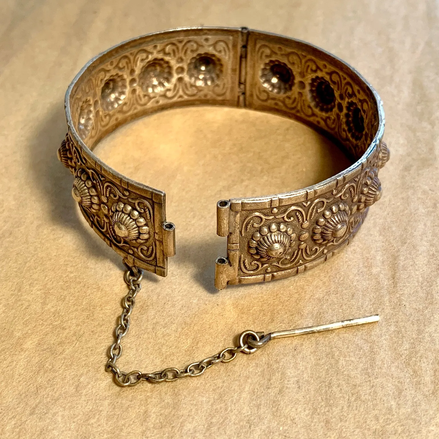 Bedouin Silver Bracelet, Middle East