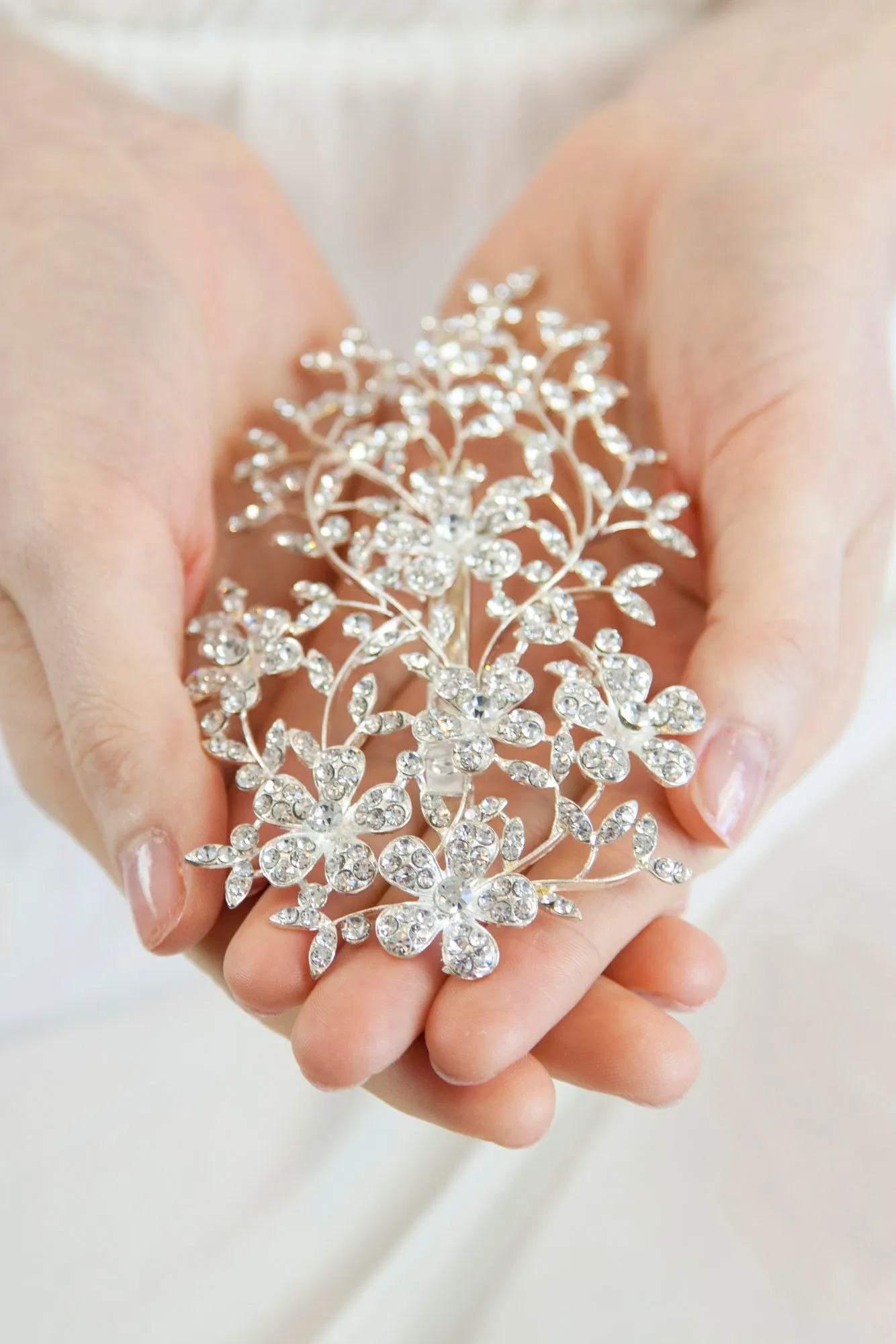 Bridal Crystal Hair Clip