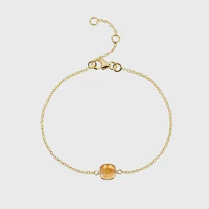 Brooklyn Citrine & Gold Vermeil Bracelet