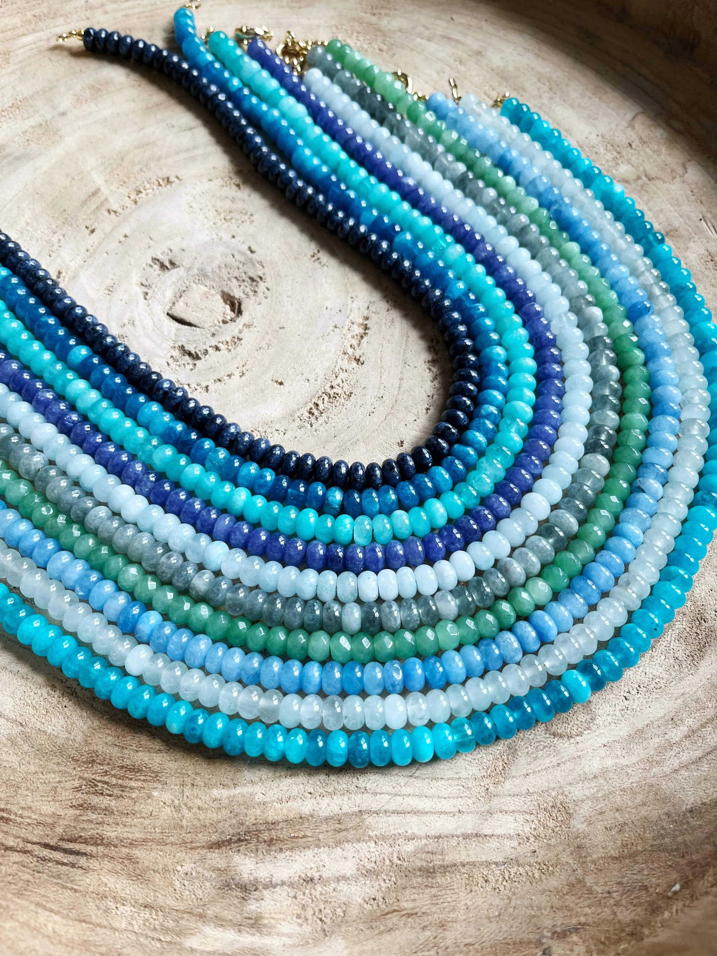 Candy Necklaces: Teal