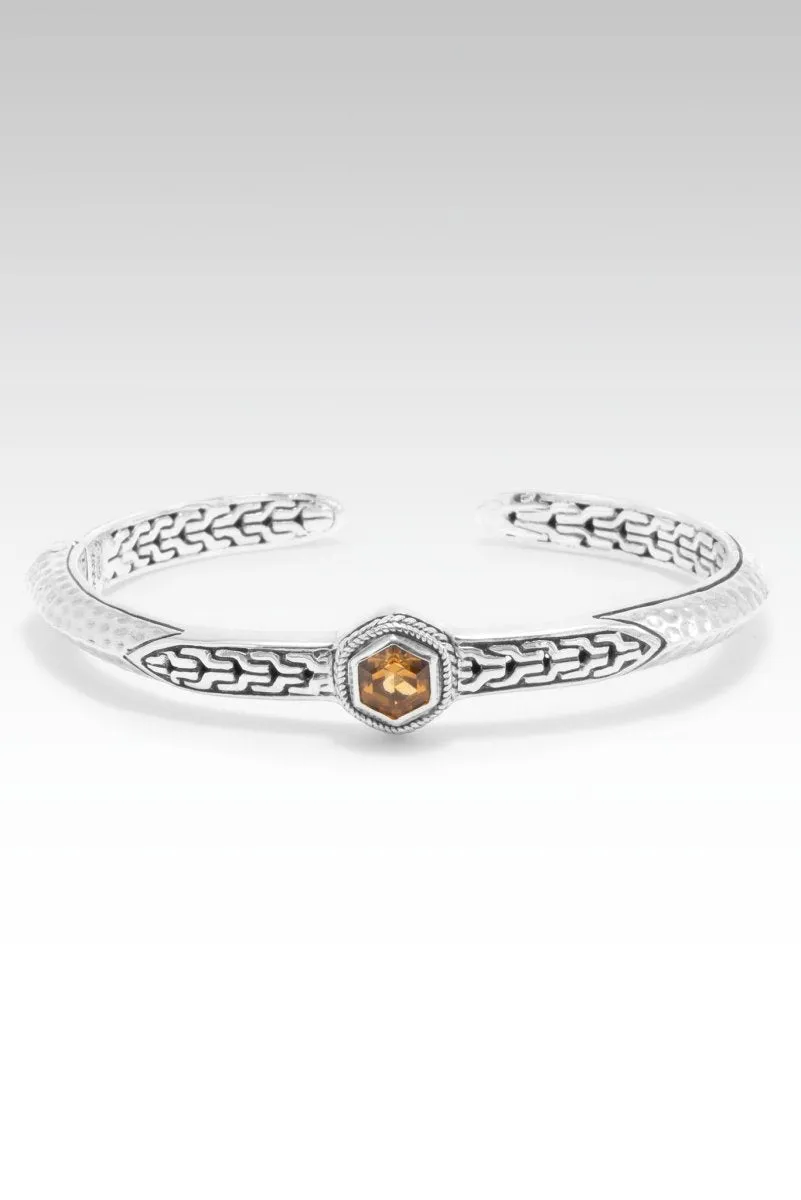 Chains Broken Cuff™ in Citrine