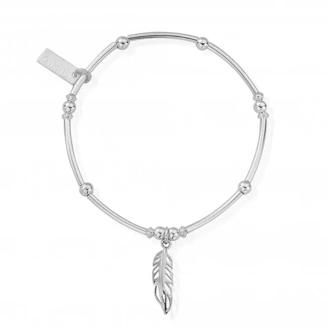 ChloBo Mini Noodle Ball Feather Bracelet SBMNB570