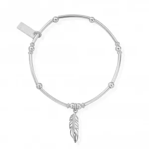 ChloBo Mini Noodle Ball Feather Bracelet SBMNB570