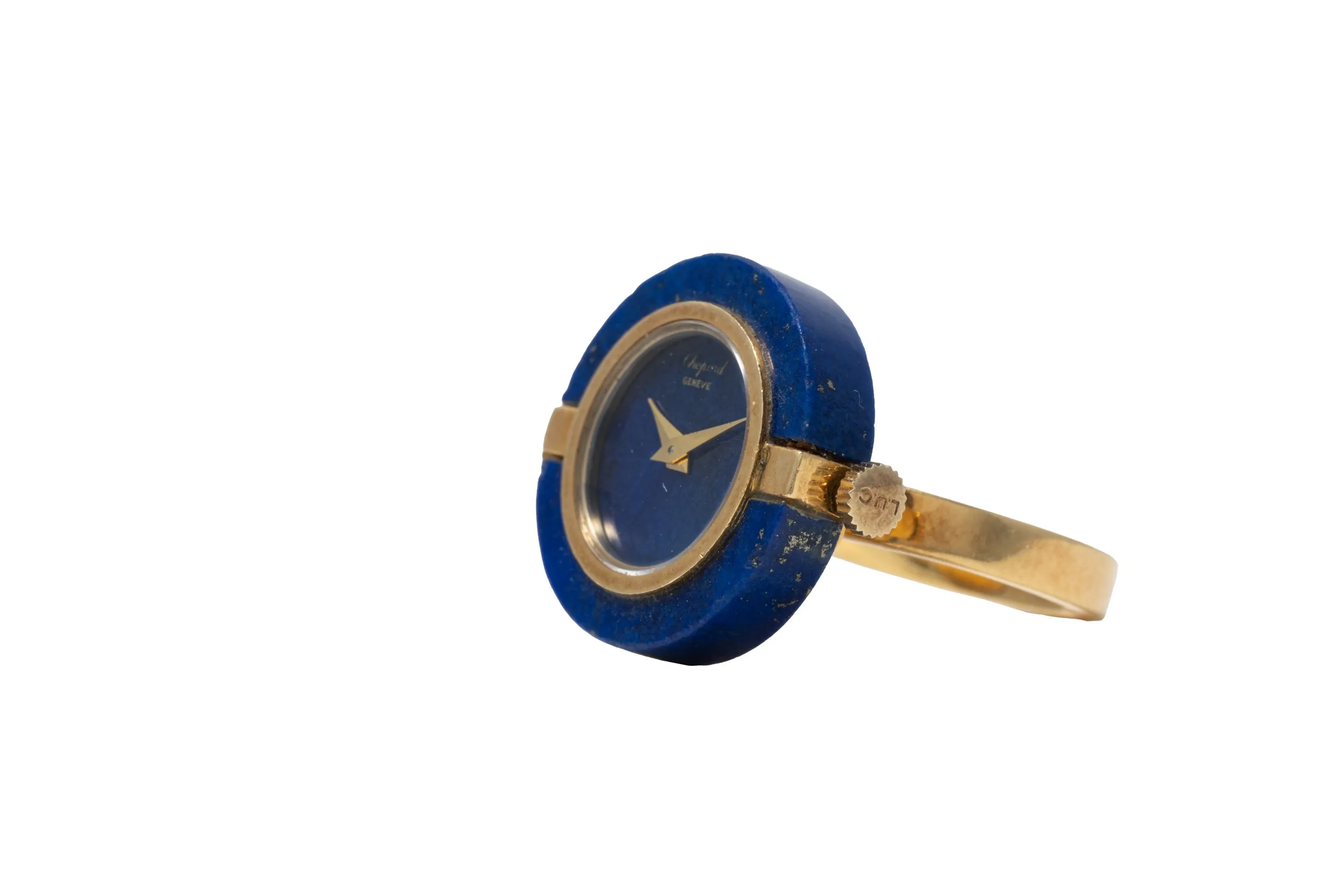 Chopard Lapiz Lazuli Ring Watch