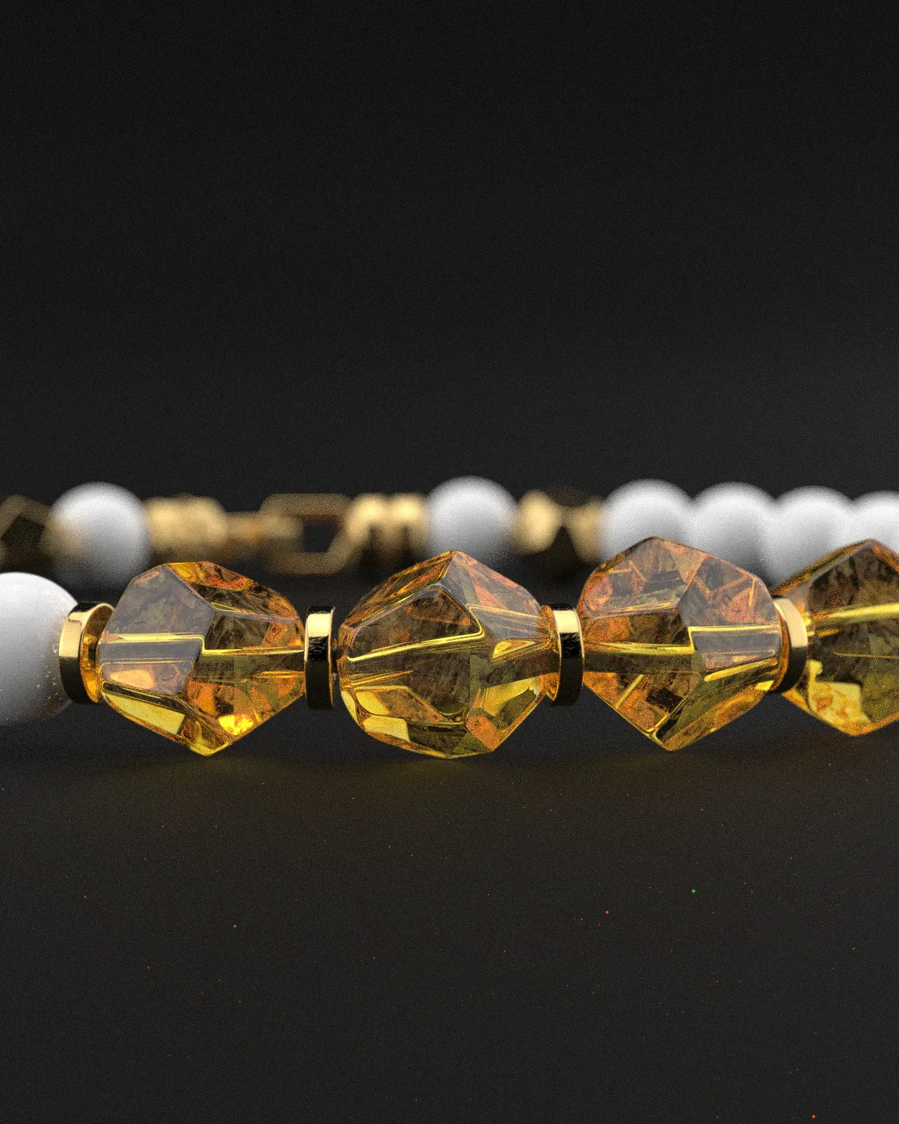 Citrine Bracelet 6mm | AEON