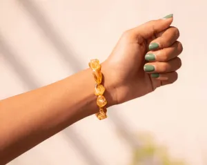 Citrine Chunky Bracelet