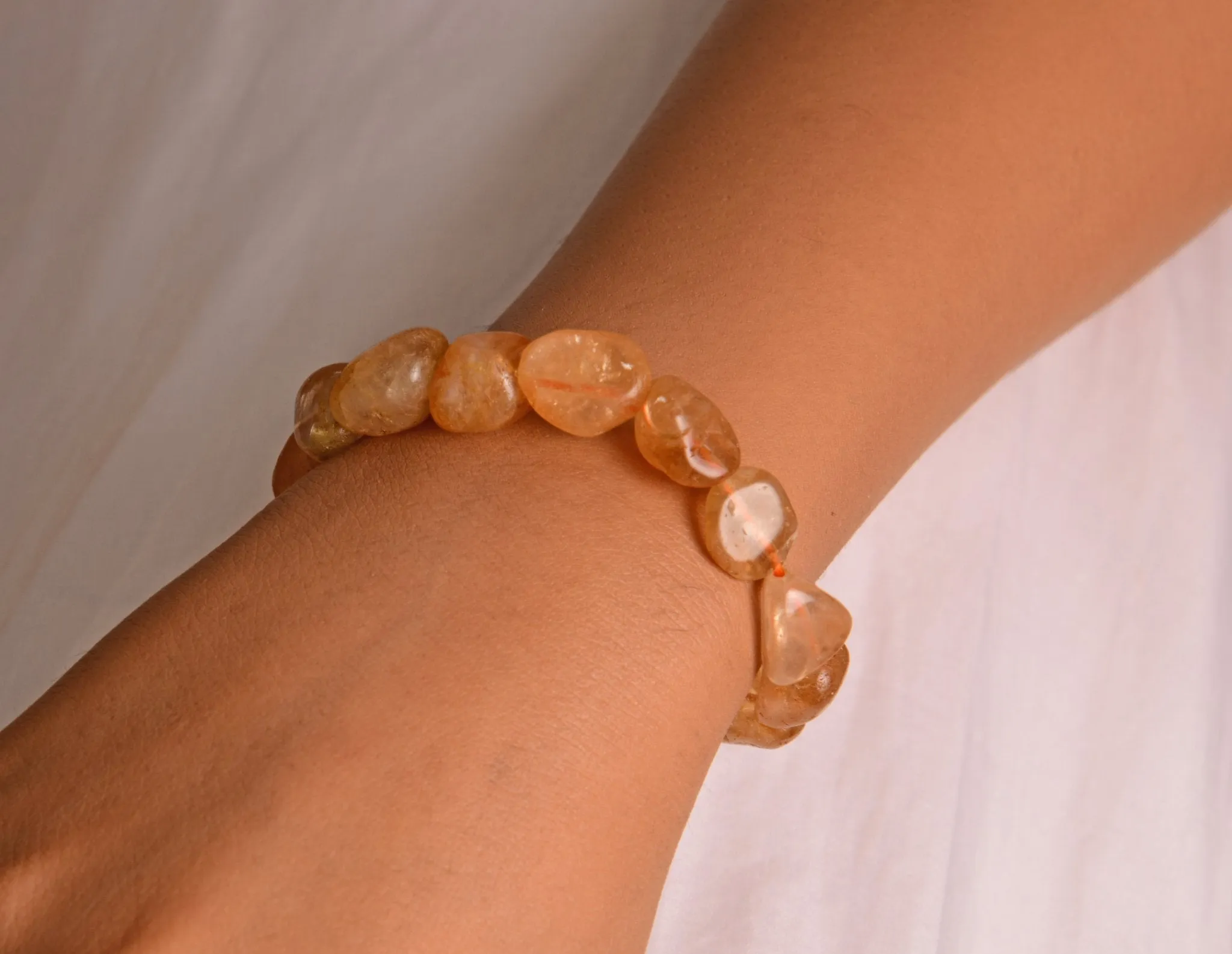 Citrine Chunky Bracelet