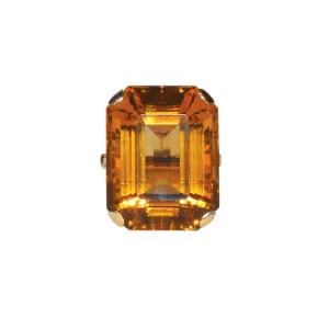 Citrine Cocktail Ring