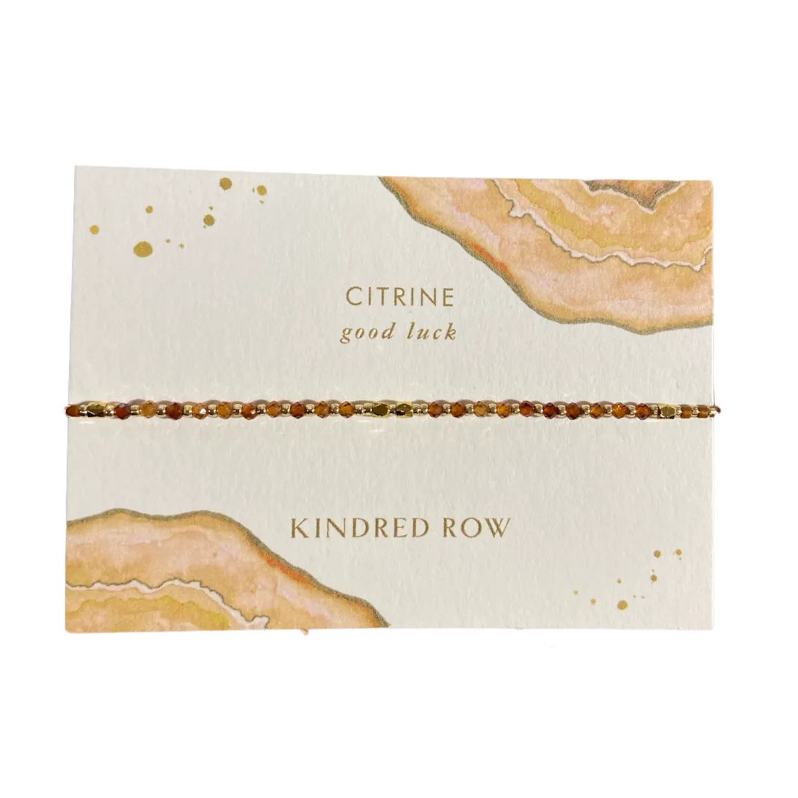 Citrine Healing Gemstone Stacking Bracelet