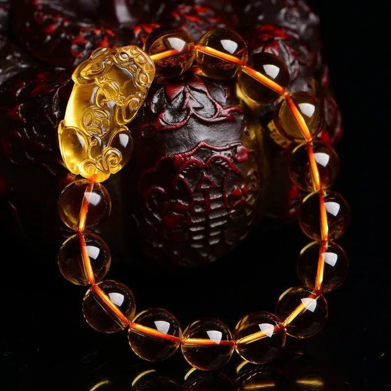 Citrine Pixiu Bracelet