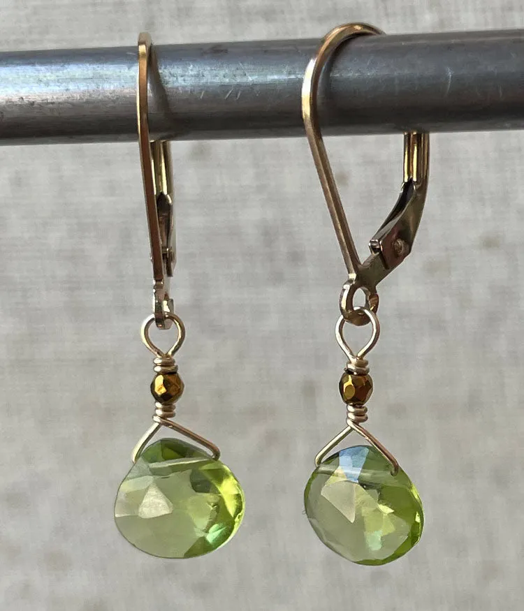 Classic Peridot Earrings