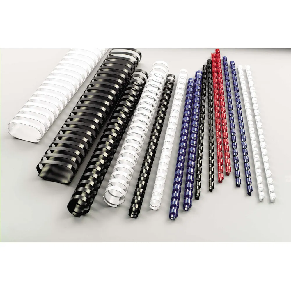 Comb Binding Spiral 12mm Plastic