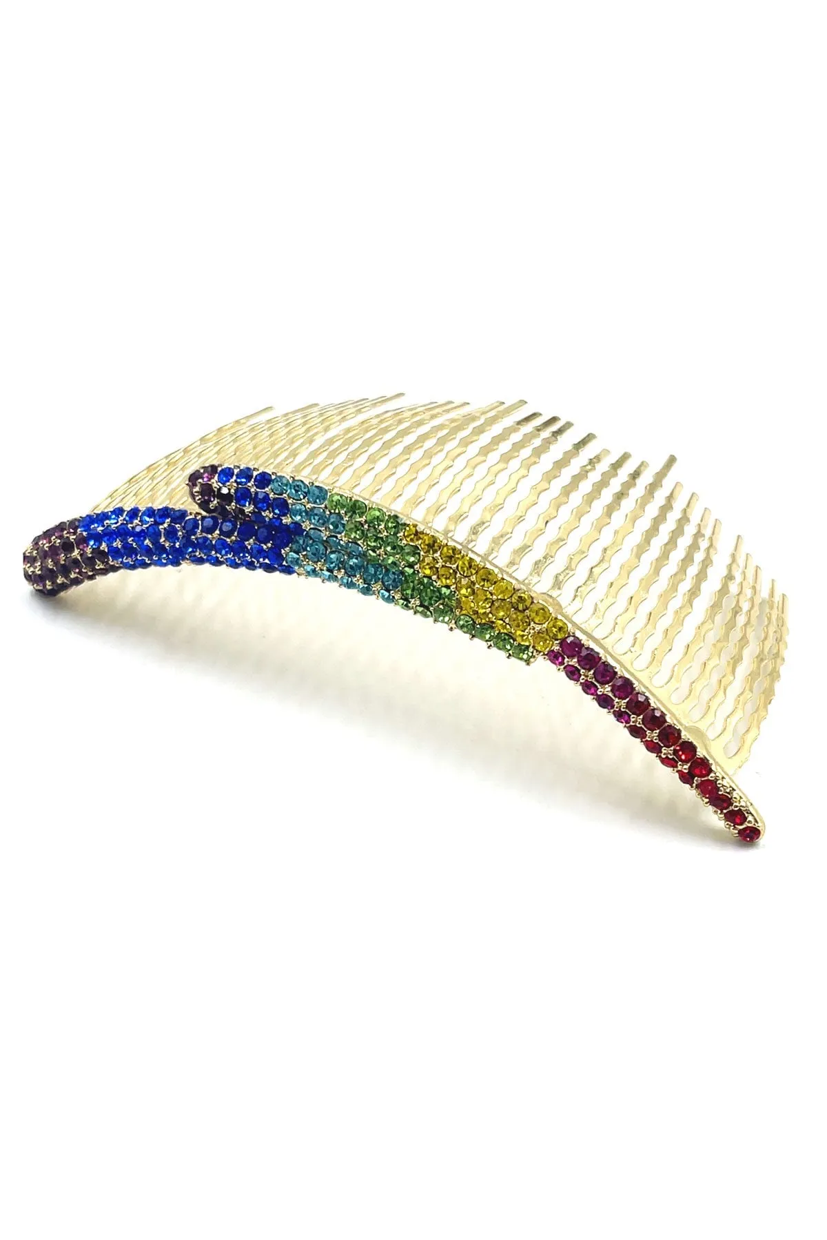 Crystal Spike Large Hair Comb