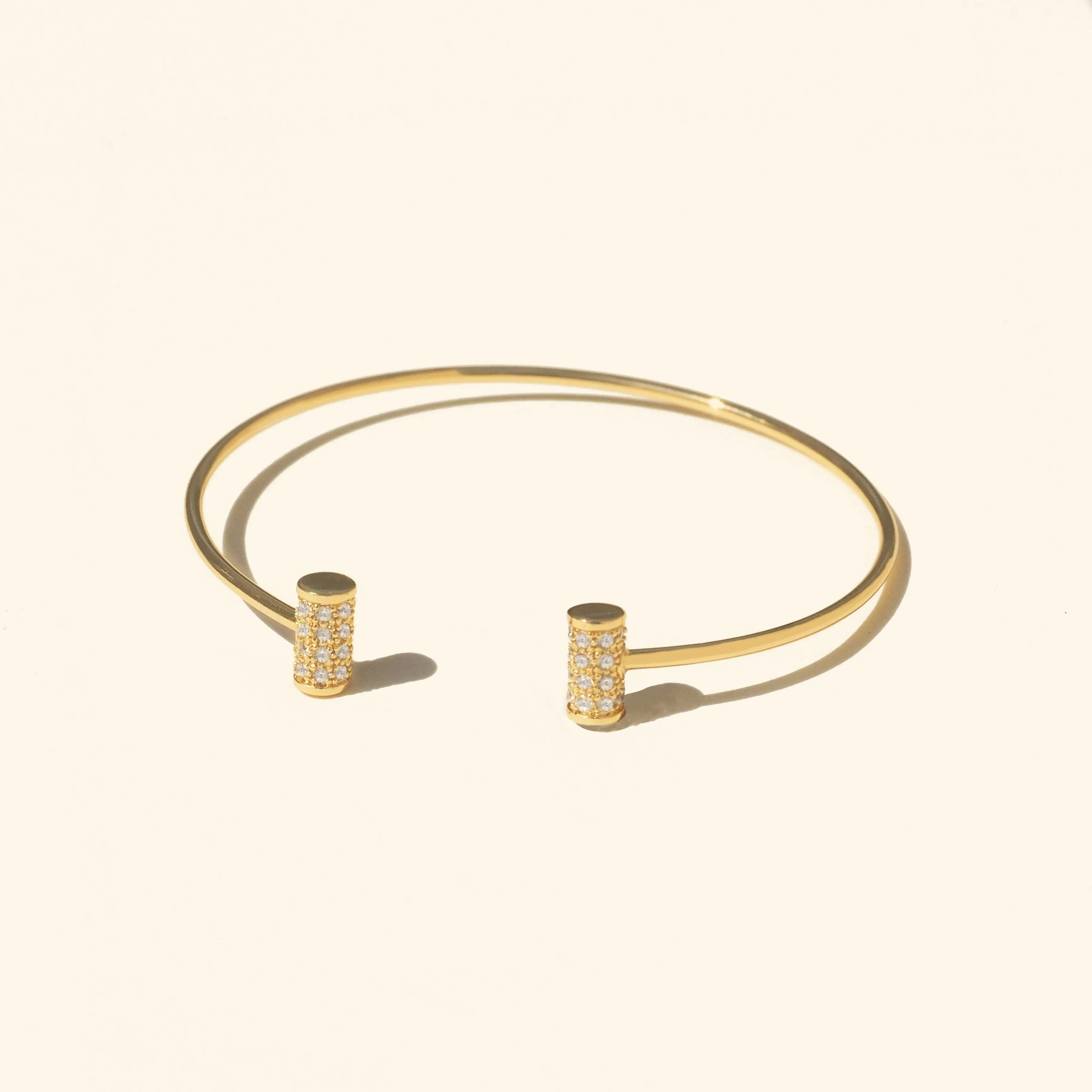 Crystal T Bar Bangle