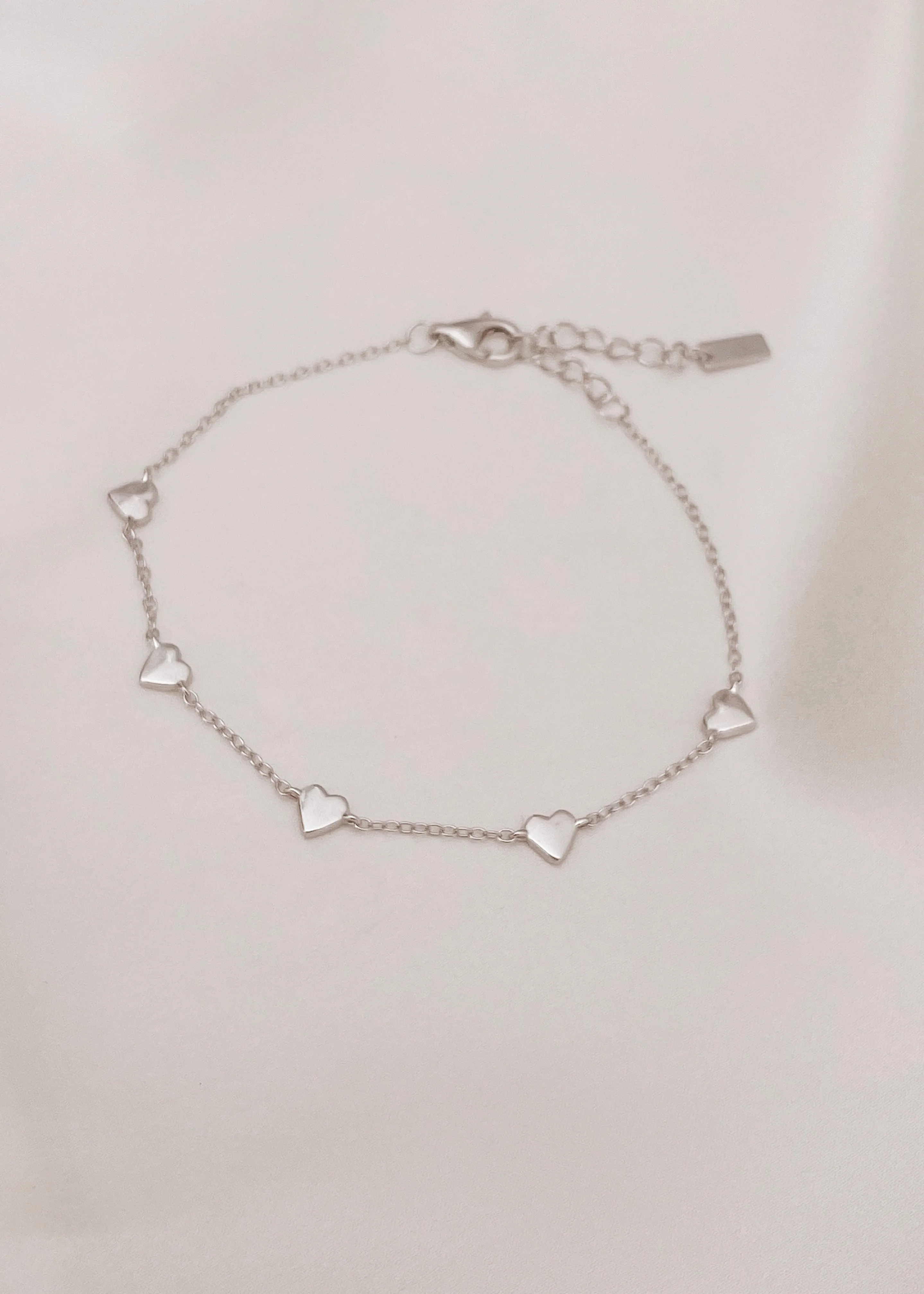 Darling Heart Bracelet - Silver