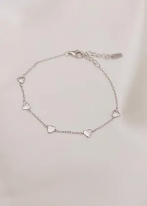 Darling Heart Bracelet - Silver