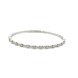 Diamond Bangle Bracelet