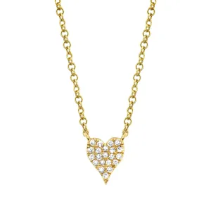 Diamond Heart Necklace 4690123