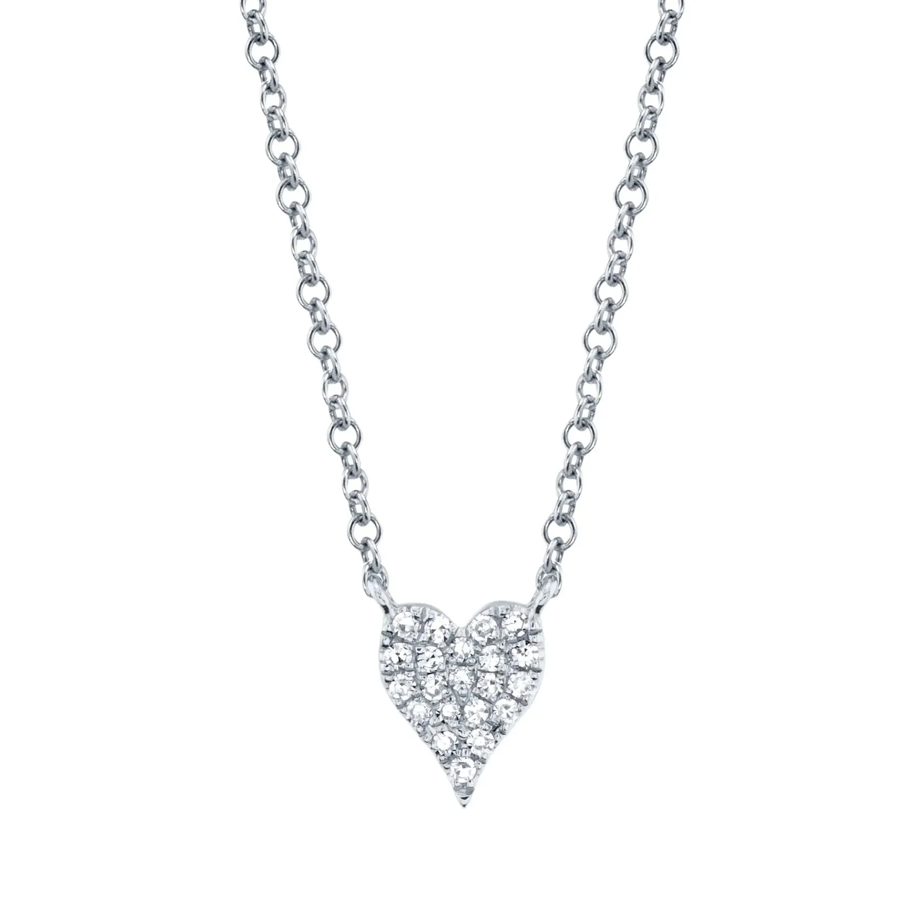 Diamond Heart Necklace 4690123