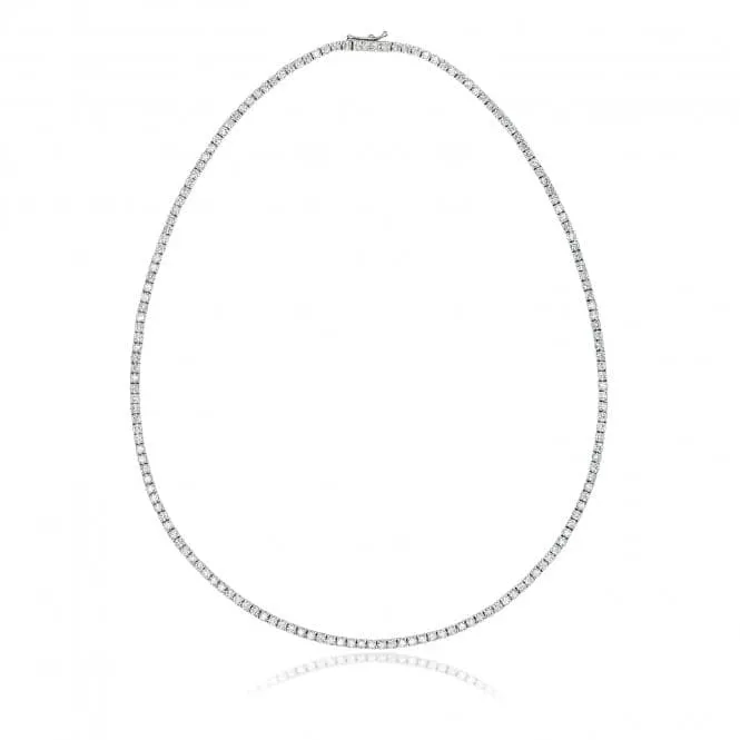 Diamond Jewellery 18ct White Gold Necklace NDQ809W/FG5