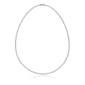 Diamond Jewellery 18ct White Gold Necklace NDQ809W/FG5