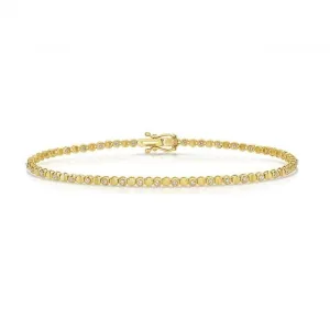 Diamond Jewellery 9ct Gold Diamond Bracelet BD040