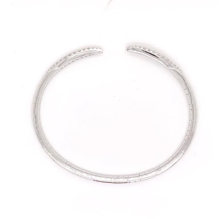 Diamond Spike Bangle Bracelet