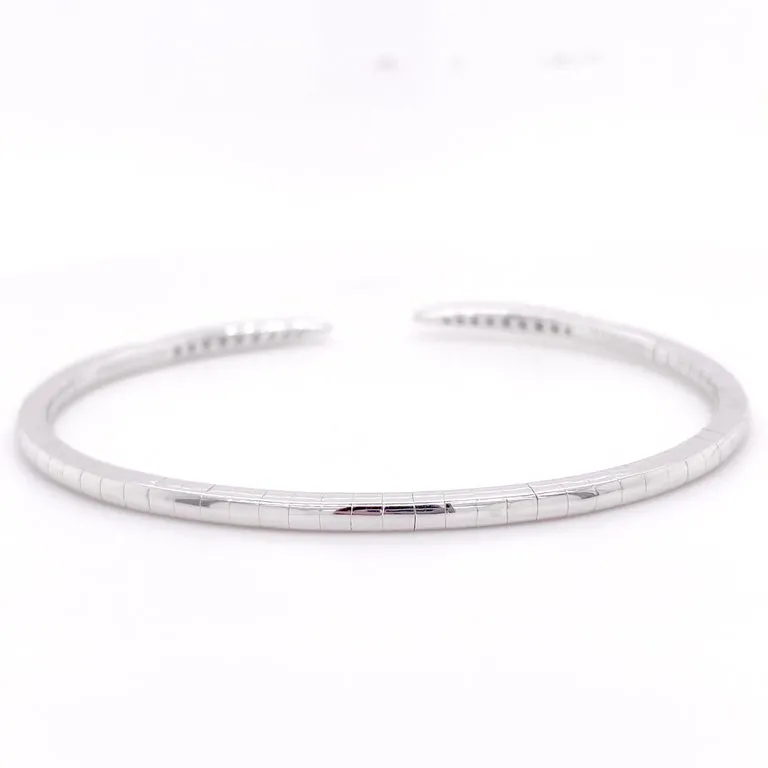 Diamond Spike Bangle Bracelet