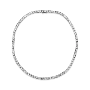 Diamond Tennis Estate Necklace