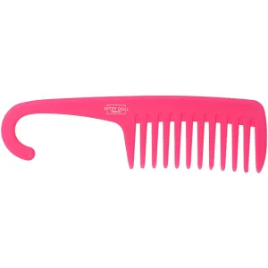 Ditzy Doll Shower Detangling Comb Hot Pink - Wide-Toothed Comb for Tangle-Free Hair in the Shower