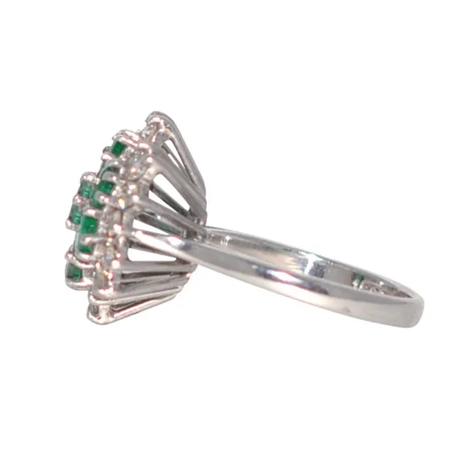 Emerald & Diamond Ring