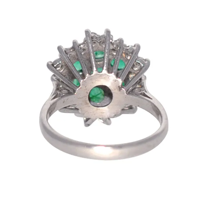 Emerald & Diamond Ring